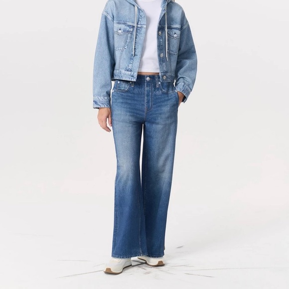 Rag & Bone Miramar Wide Leg Sweatpant Jeans - NWT - Picture 2 of 12